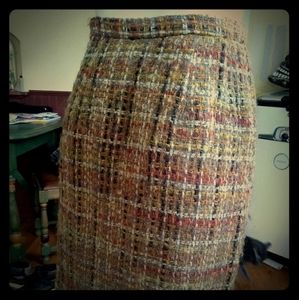 *vintage* Arbe woven wool skirt.